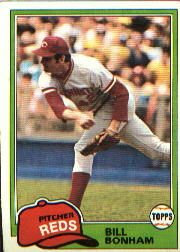 1981 Topps Baseball Cards      712     Bill Bonham